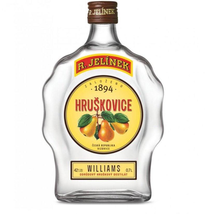 Jelínek Budík Hruškovica 42% 0,7L   (6ks)