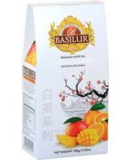 Čaj Basilur White Tea Mango Orange 100g