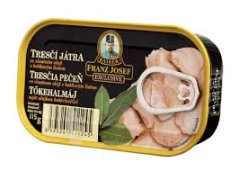Franz Josef Treščia pečeň bobkový list 115g    (12ks)