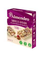 Tyčinka Almendro ovocie s bielou čokoládou 100g   (40ks)