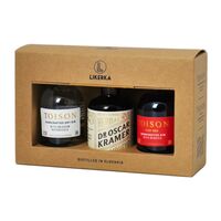 Gin Toison, Ruby Red a Bylinný likér Dr. Kramer 3 x 0.05L