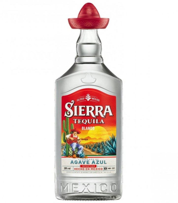 Tequila Sierra Blanco 35% 0,7L   (6ks)