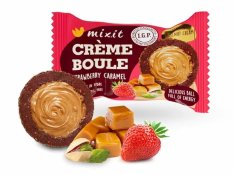 Mixit Koláčik Créme Boule Strawberry Caramel 30g   (20ks)