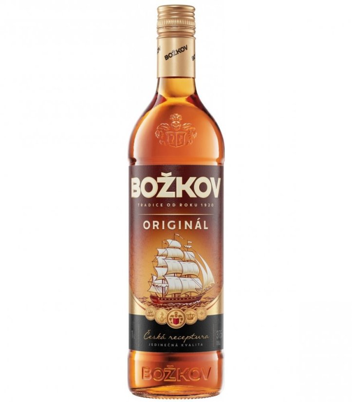 Rum Božkov Original 37,5% 0,5L   (15ks)