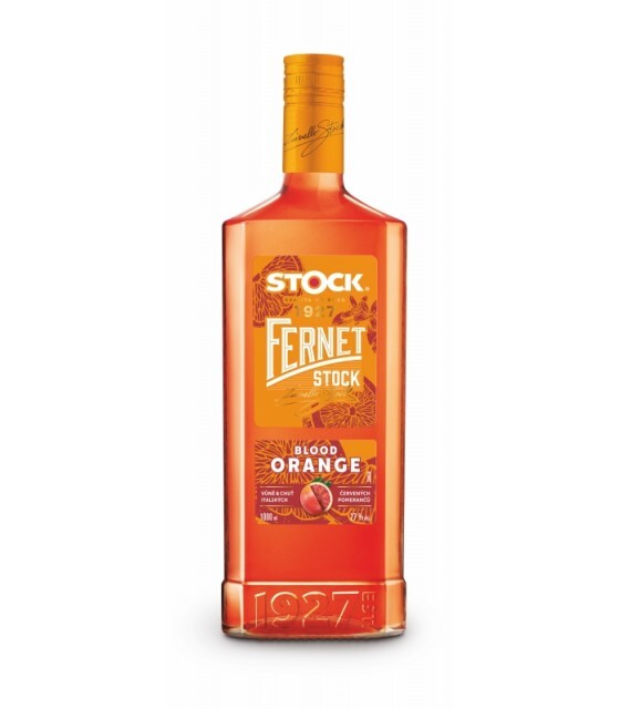 Fernet Stock Blood Orange 27% 1L   (9ks)