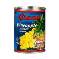 Kompót Ananás kúsky 580ml   (12ks)