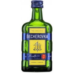 Mini Likér Becherovka 38% 0,05L   (12ks)