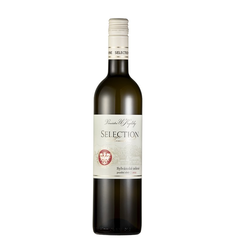Vinařství u Kapličky Selection Sylvánske Zelené 0,75L neskorý zber 0,75L   (6ks)