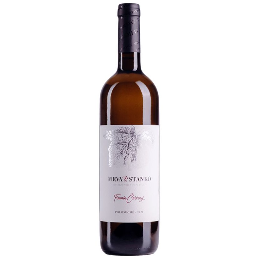 Víno Mrva & Stanko Tramín Červený 0,75L polosuché   (6ks)