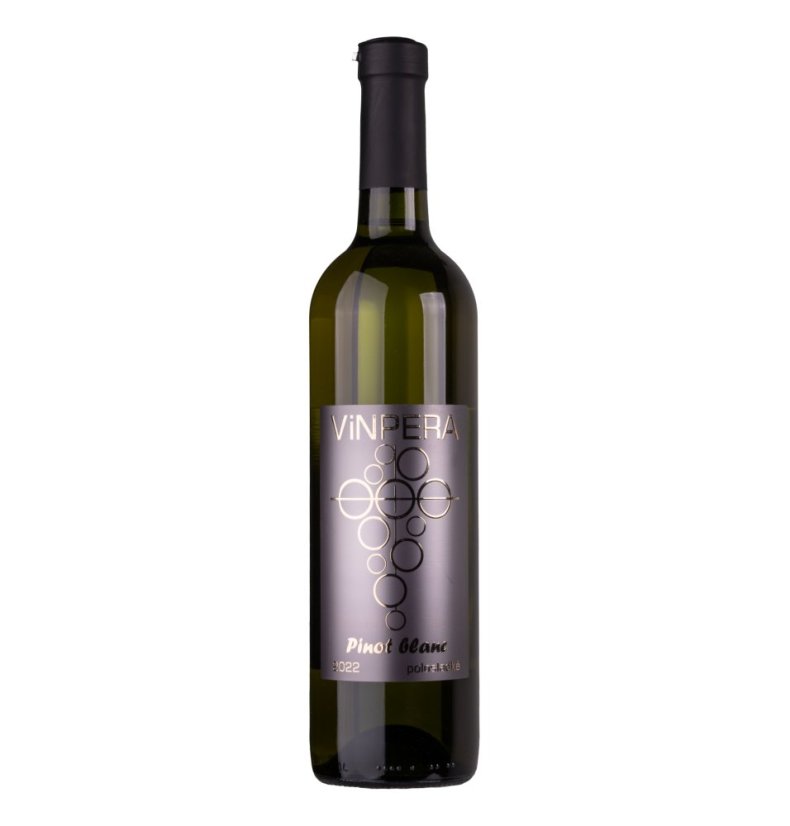 Víno Vinpera Rulandské biele 0,75L polosl.   (6ks)