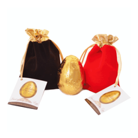 Čokoládové vajíčko Golden Egg De Luxe so šperkom 25g