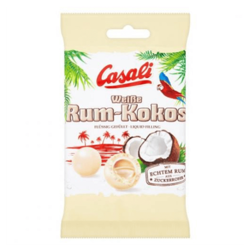 Cukríky Casali Rum-Kokos biele 100g   (18ks)
