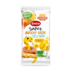 Sušienky Super ovocný hadík Mango 20g  (26ks)