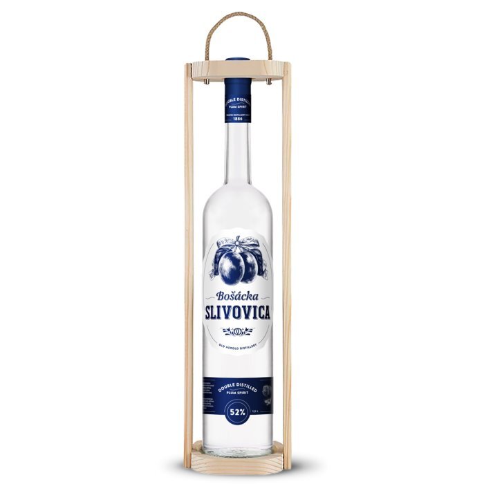 Slivovica Bošácka v dreve 52% 1,5L   (3ks)