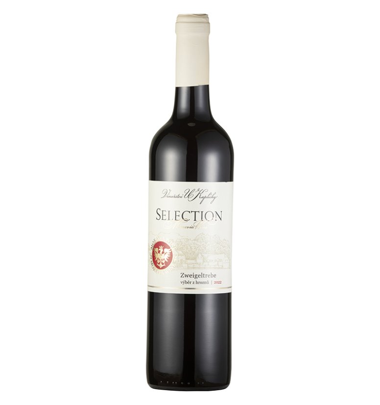 Vinařství u Kapličky Selection Zweigeltrebe 0,75L neskorý zber polosladké   (6ks)