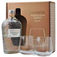 Gin Toison + 2 poháre 47% 0,7L