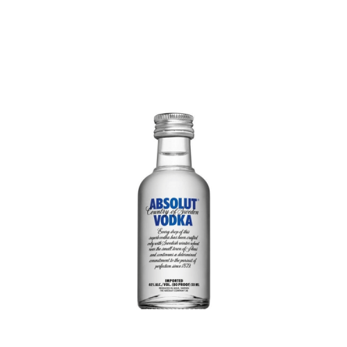 Mini Vodka Absolut 40% 0,05L   (12ks)