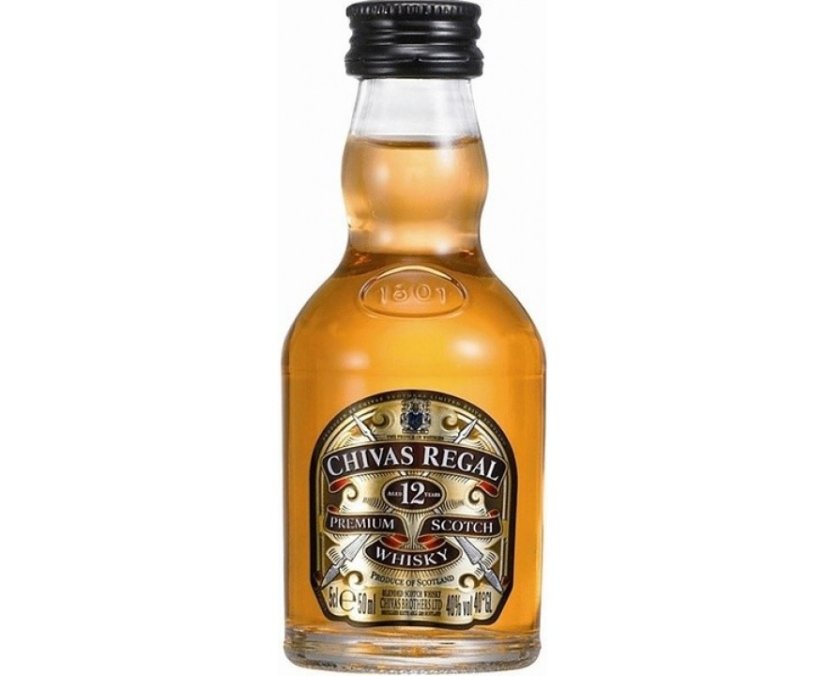 Mini Whisky Chivas Regal 40% 0,05l   (12ks)