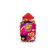 Lízanka Pin Pop so žuvačkou 18g (100ks)