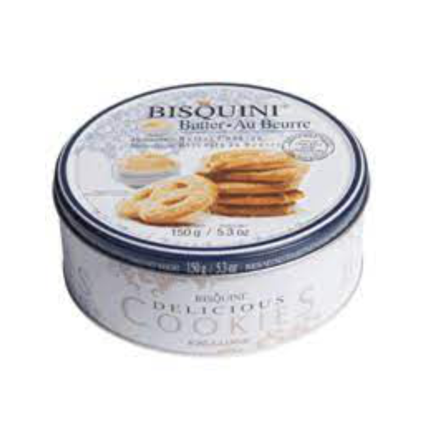Sušienky Bisquini maslové v plech 150g   (24ks)