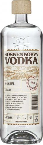 Vodka Koskenkorva 40% 1L   (12ks)