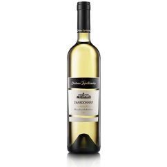 Víno Chateau Topoľčianky Chardonnay 0,75L neskorý zber suché    (6ks)
