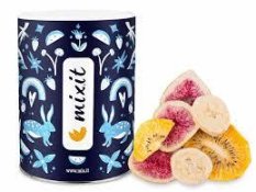 Mixit Malé chrumkavé ovocie Žlté kiwi, Figa a Banán 100g