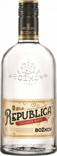 Rum Božkov Republica White 38% 0,7L   (6ks)