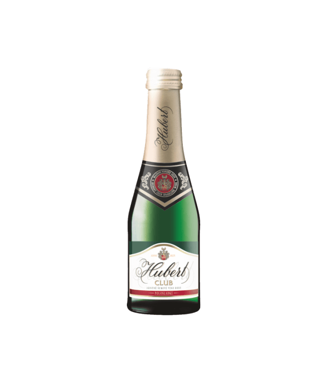 Sekt Hubert Polosladký 0,2l   (24ks)