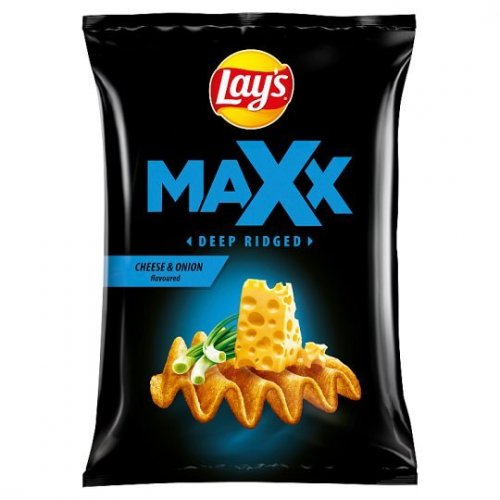 Chips Lays Max Syr a cibuľka 55g