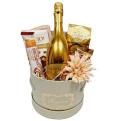 Olivový box s Prossecom Moleto Brut 0.7L