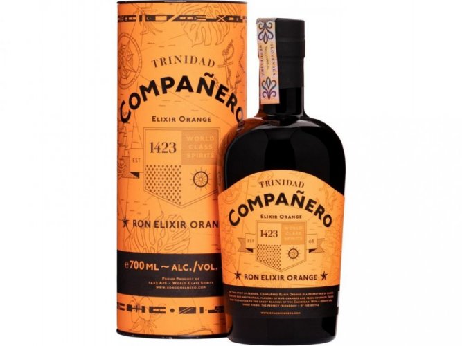 Rum Companero Elixir Orange 40% 0,7L   (6)