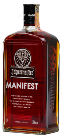 Likér Jägermeister Manifest 38% 1L