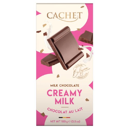Čokoláda Cachet Miečna 100g   (12ks)