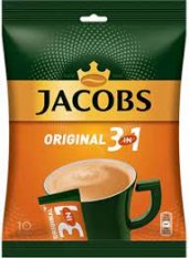 Káva Jacobs 3v1 v jednom balení 10ks 152g